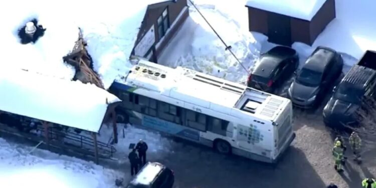 Autobús choca contra guardería en Canadá y deja niños gravemente heridos