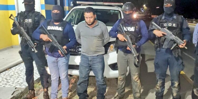 Honduras captura a ciudadano requerido en EEUU por narcotráfico