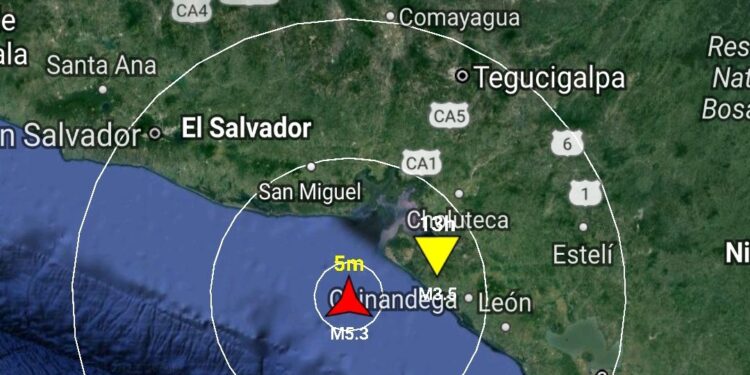 Sismo de magnitud 5,7 sacude El Salvador sin causar víctimas