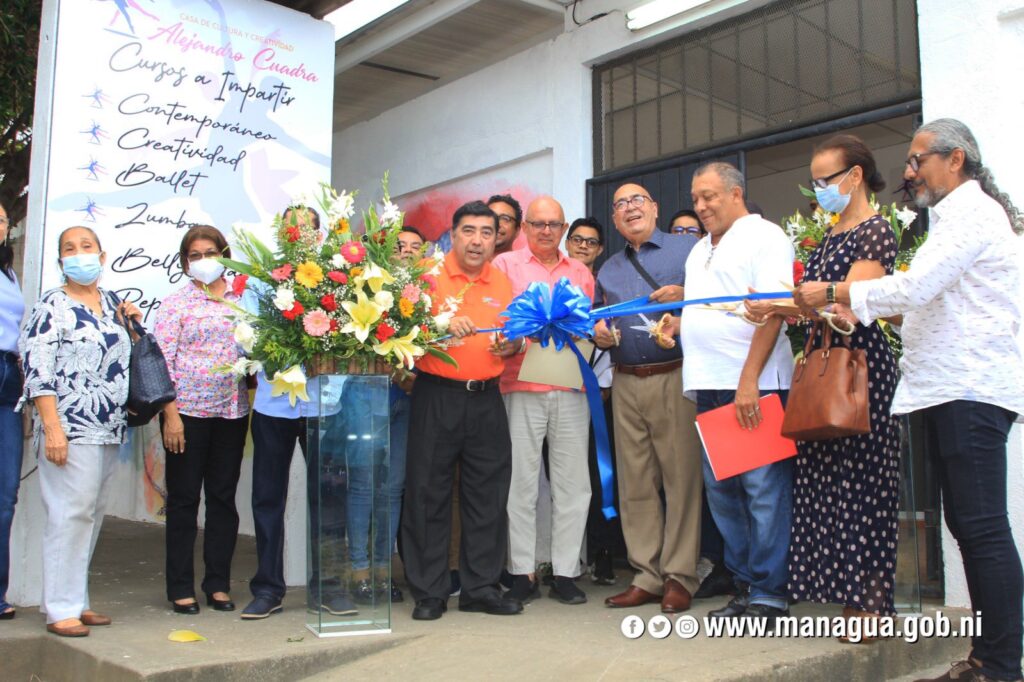 Dictadura orteguista inaugura centro de danza en las instalaciones de La Corriente