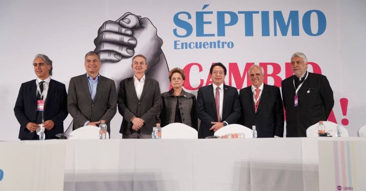 Líderes izquierdistas del Grupo de Puebla. Foto/Twitter: Grupo de Puebla