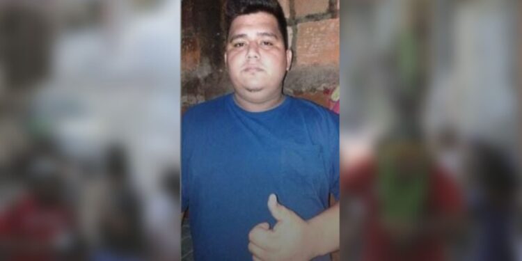 Demandan la libertad del Kevin Castillo, uno de los preso político a quién Ortega no liberó. Foto: Artículo 66 / Cortesía