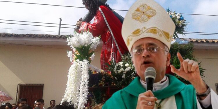 Monseñor Báez: «La dictadura no podrá impedir que el Crucificado revele su victoria»