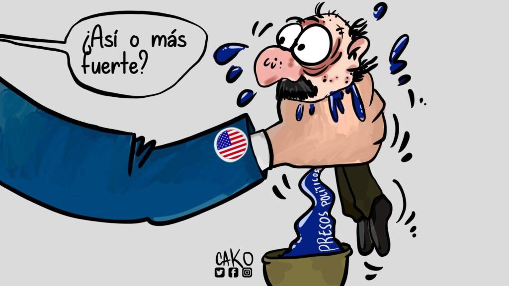 La Caricatura: Presión al dictador