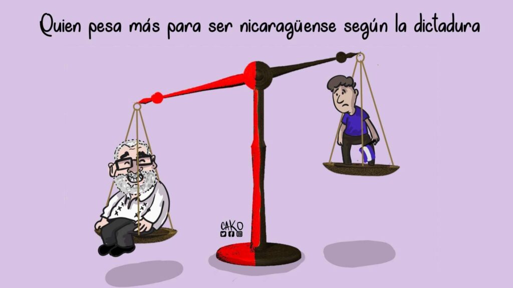 La Caricatura: La balanza de la dictadura