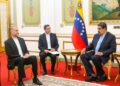 Maduro y canciller iraní discuten sobre «defensa»  ante «presiones externas» . Foto: Tomada Twitter de Nicolás Maduro
