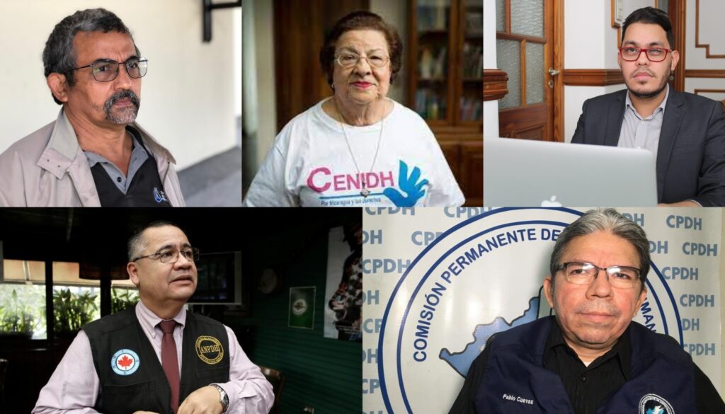 Defensores de DD.HH., despojados de su nacionalidad: El régimen de Ortega «no nos callará»