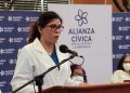 Policía secuestra a la doctora Anely Pérez. Tomada de internet
