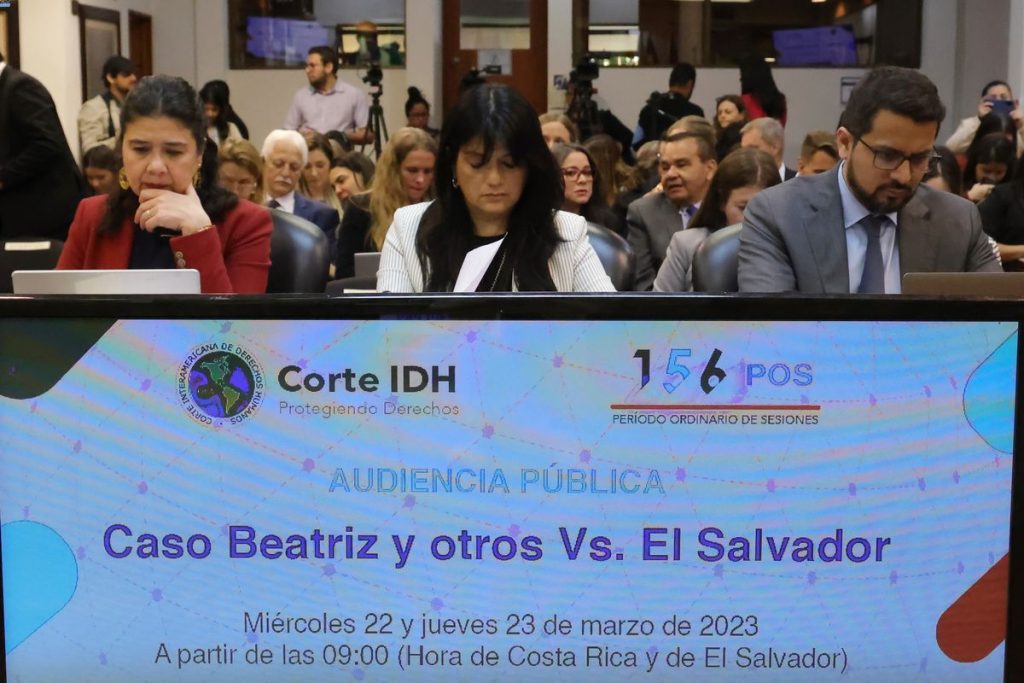 Corte IDH cierra primer día de audiencia sobre caso de aborto contra El Salvador