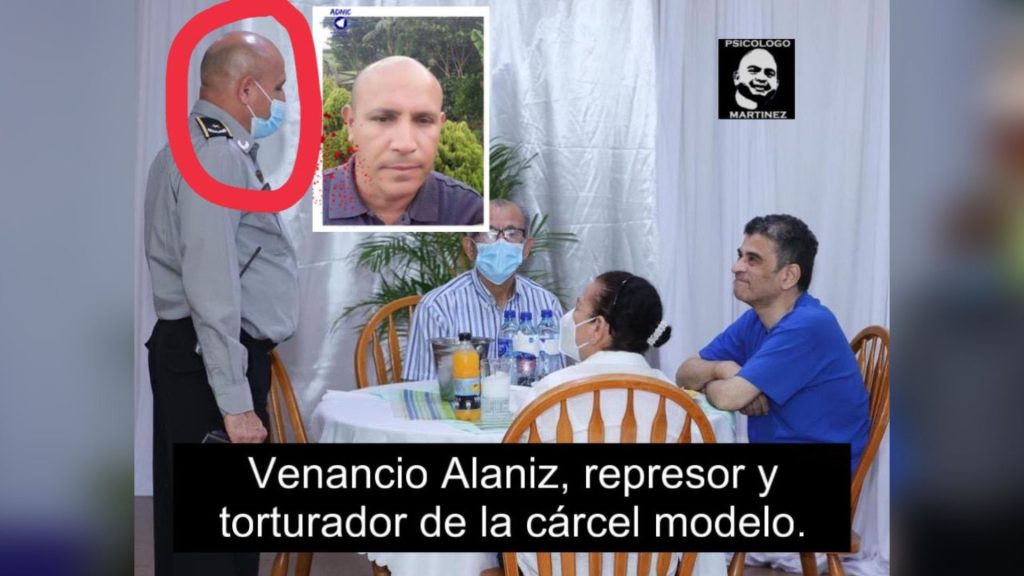 They identify Venancio Alaniz, jailer of "La Modelo", as a torturer of political prisoners