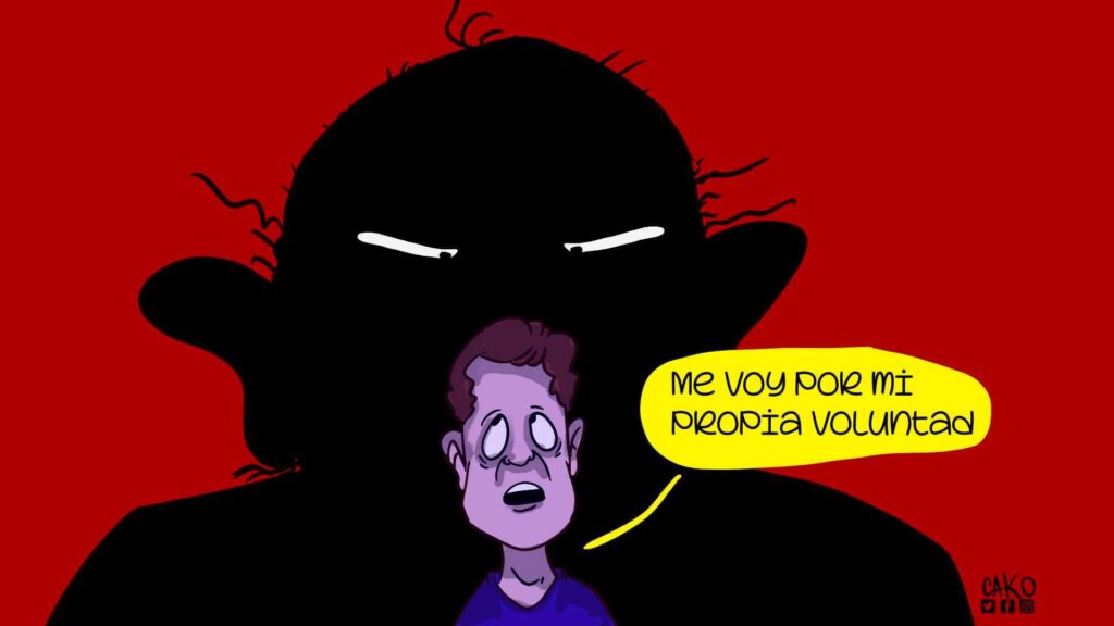 La Caricatura: Exilio voluntario
