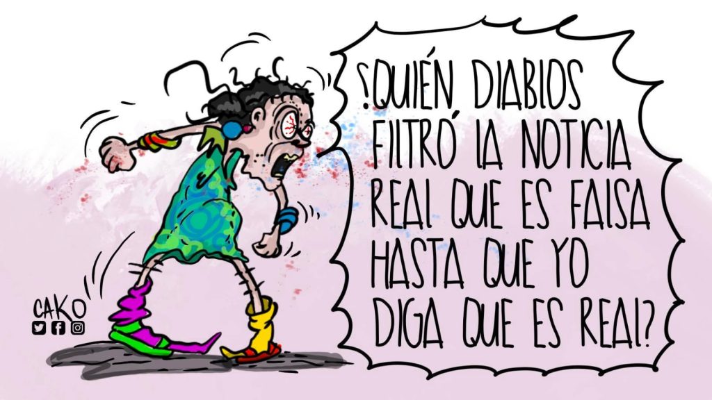 La Caricatura: La noticia real hasta que la falsa quiera