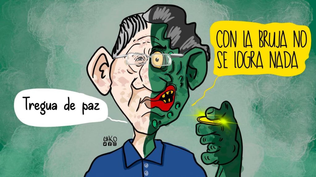 La Caricatura: HOS, el doble cara