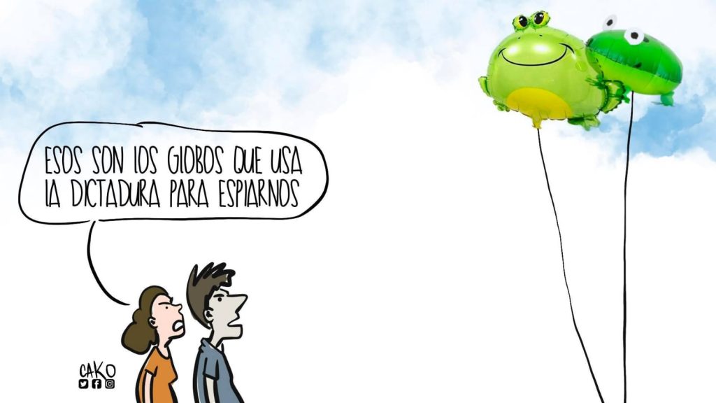 Los globos de la dictadura