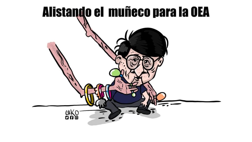 La Caricatura: Muñeco parlanchín