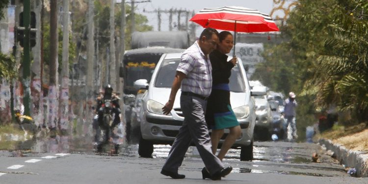 Los calores intensos percibidos en el territorio nicaragüense persistirán esta semana. Foto: Cortesía