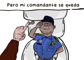 La Caricatura: Los evacuados. Cako, Nicaragua