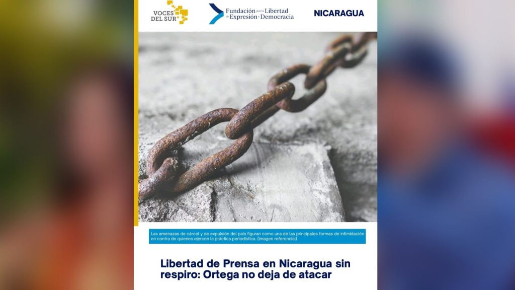 38 violations of press freedom in the last three months in Nicaragua