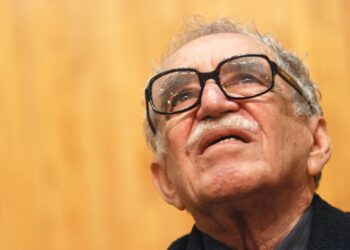 El Premio Nobel de Literatura colombiano Gabriel García Márquez participa en la Cátedra Julio Cortázar de la Universidad de Guadalajara en Guadalajara, México, 23 de noviembre de 2007.