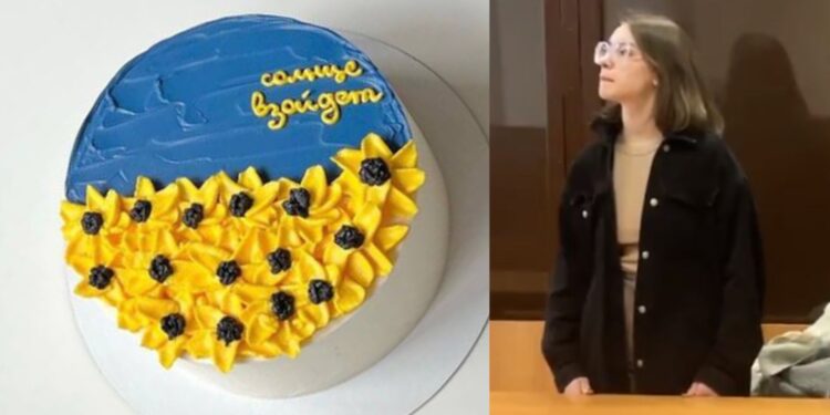 Multan en Rusia a joven por hacer pasteles decorados con mensajes antibelicistas