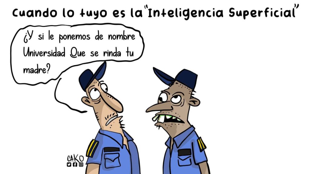 La Caricatura: Inteligencia superficial