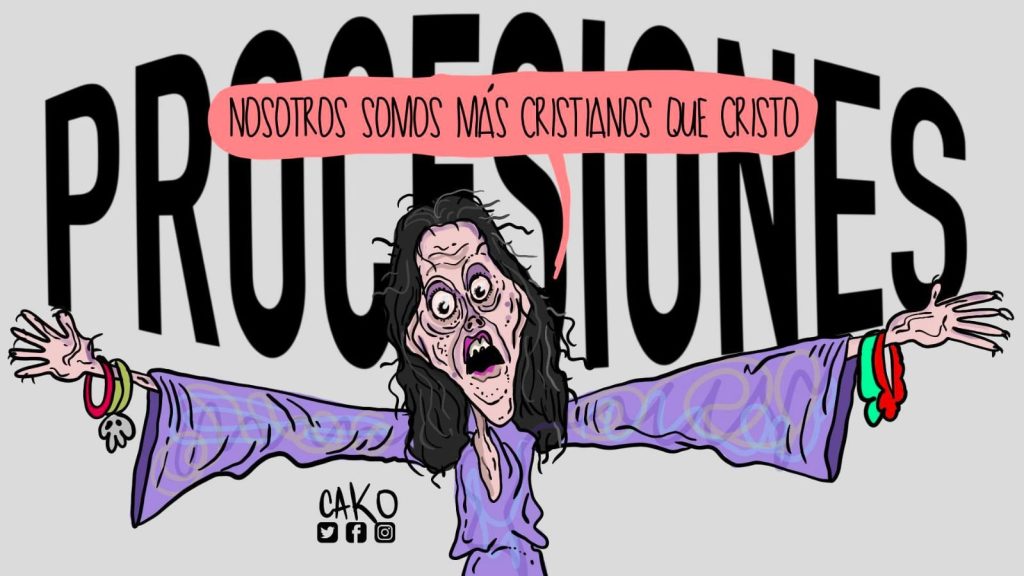 La Caricatura: La cristiana