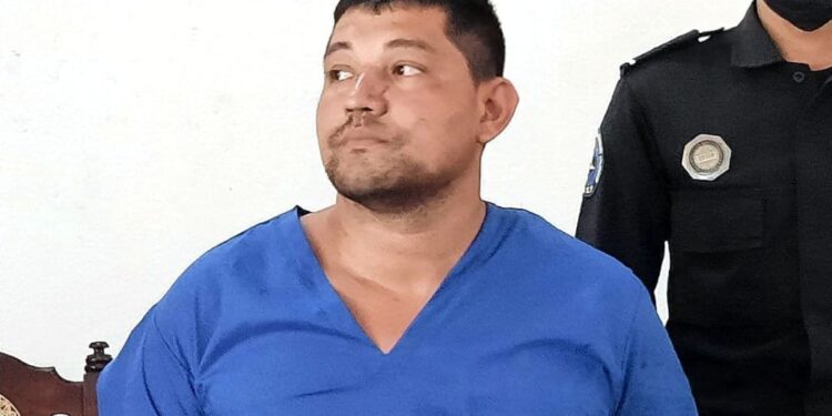 Harold Antonio Sánchez Moreno, de 33 años, se declaró culpable por el femicidio de su pareja, Tatiana Ninoska Jirón Rodríguez. Foto: Cortesía