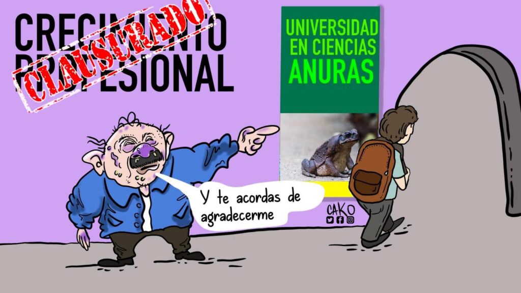 La Caricatura: La educación que quiere el régimen