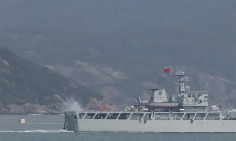 China simulates attacks on "key targets" in Taiwan