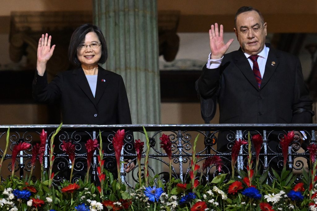 Presidenta de Taiwán reafirma alianza con Guatemala