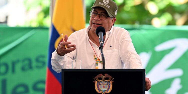 Presidente de Colombia, Gustavo Petro. Foto: AFP