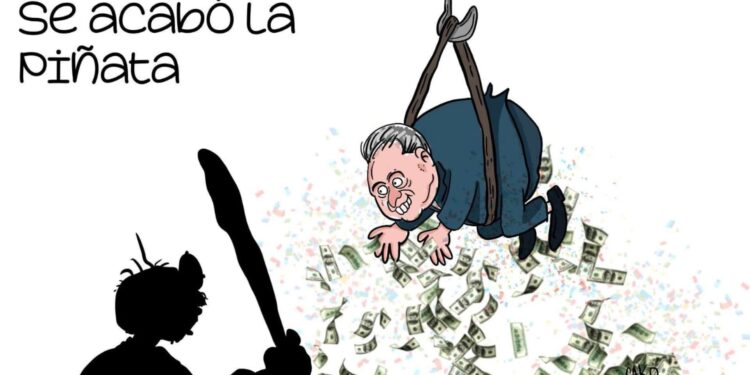 La Caricatura: Piñata del BCIE. Cako, Nicaragua