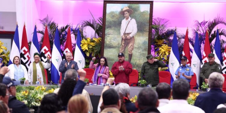 Ortega vuelve recordar cómo en 2018 la Policía y el Ejército masacró a lo nicaragüenses. Foto: Artículo 66 / Gobierno