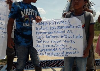 Mayagnas exigen fin de la violencia y saneamiento de sus tierras.