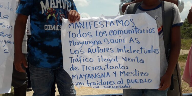 Mayagnas exigen fin de la violencia y saneamiento de sus tierras.
