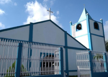 Profanan parroquia Divino Niño Jesús de El Viejo. Foto: VEL