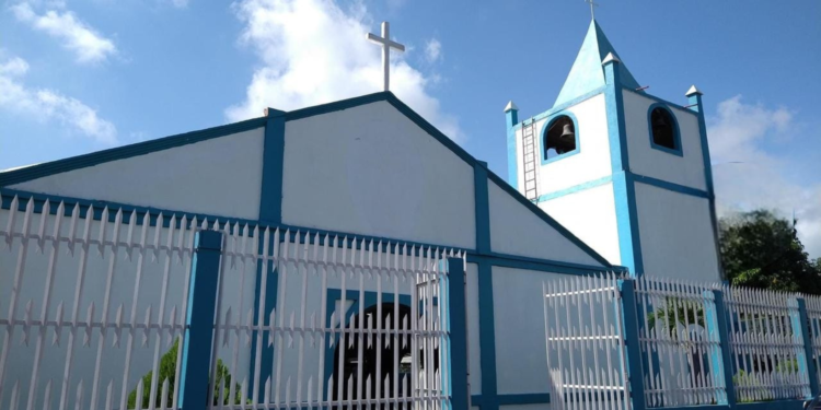Profanan parroquia Divino Niño Jesús de El Viejo. Foto: VEL