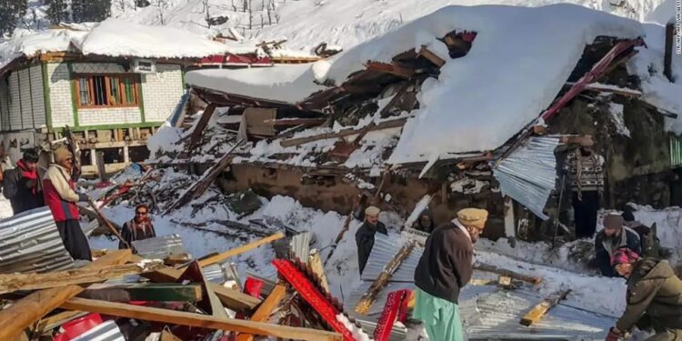 Al menos diez muertos en una avalancha en el norte de Pakistán. Foto: Tomada de internet