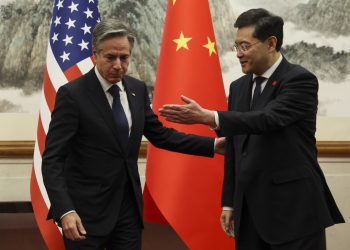 Canciller chino acuerda visitar Washington tras conversaciones «constructivas» con Blinken. Foto: AFP