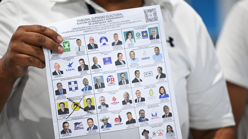Guatemala votó sin grandes ilusiones y espera los resultados