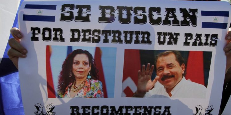 Dictadores Ortega y Murillo.