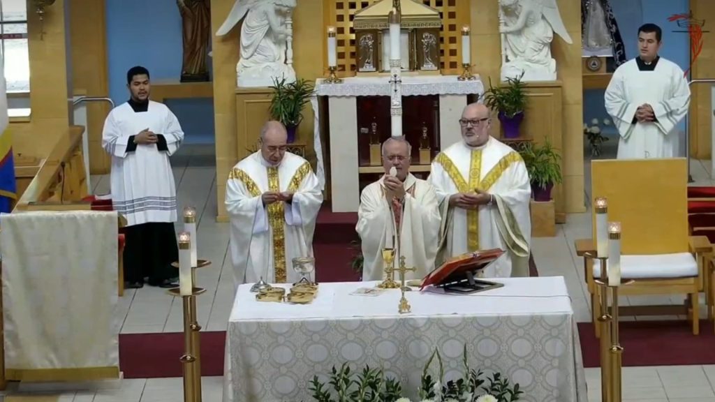 Monseñor Báez: «Quien vive unido a Dios no hiere ni ofende, sino que respeta los derechos de los demás»