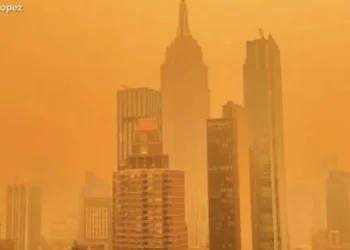 Nueva York bajo una niebla apocalíptica por incendios en Canadá