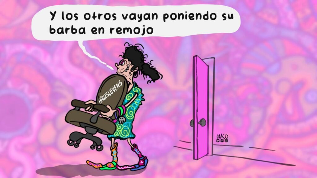 La Caricatura: Una silla menos que estorba