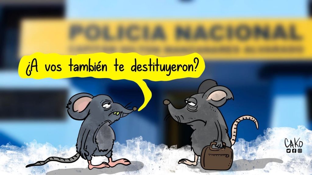 La Caricatura: Destituidos