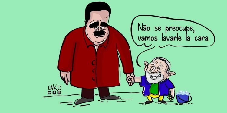 La Caricatura: Lula limpiando imagen