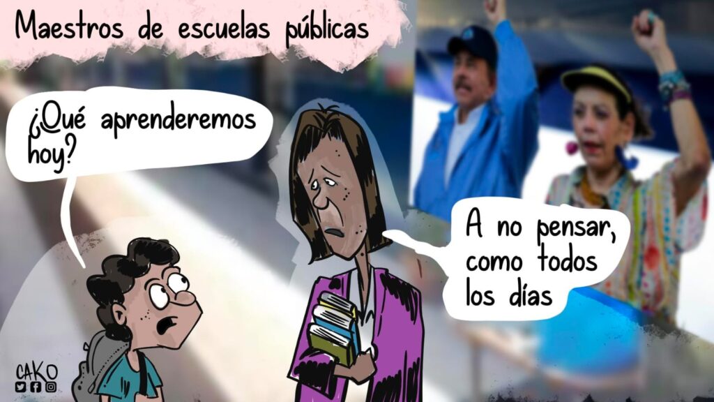 La Caricatura: Maestros públicos