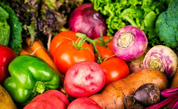 Organically Grown Fresh Vegetables