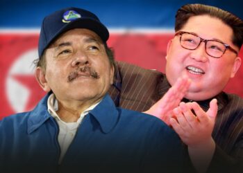 Dictadores Daniel Ortega y Kim Jong un
