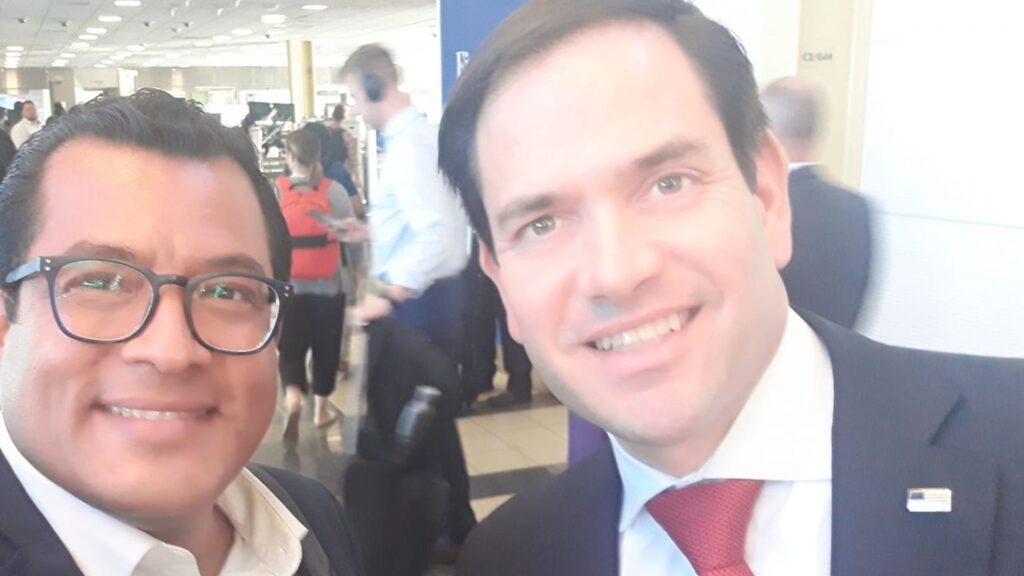 Propagandista William Grigsby acusa a Félix Maradiaga y a Marco Rubio de narcotraficantes